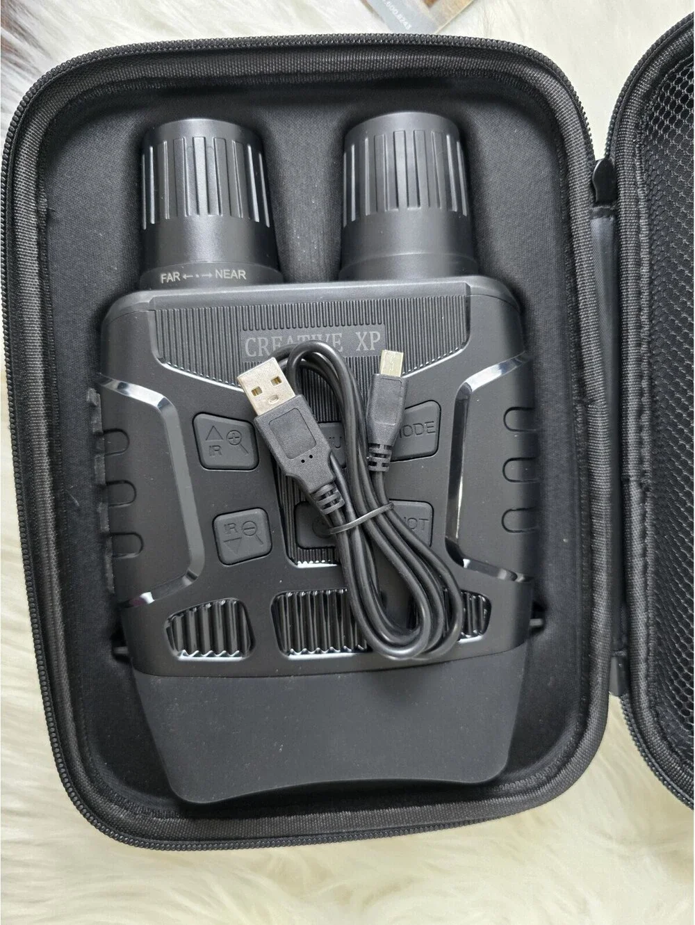 Creative XP Night Vision Binoculars with Case and Accessories  New